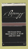 Matchbox - Paparazzi Restaurant Miami Beach FL