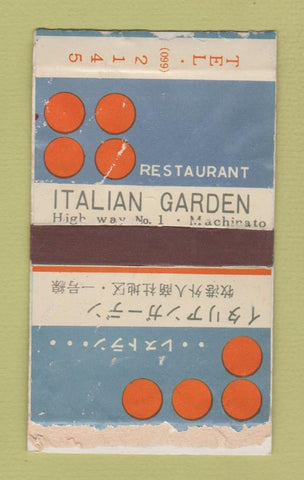 Matchbox - Restaurant Italian Garden Machinato Japan WORN