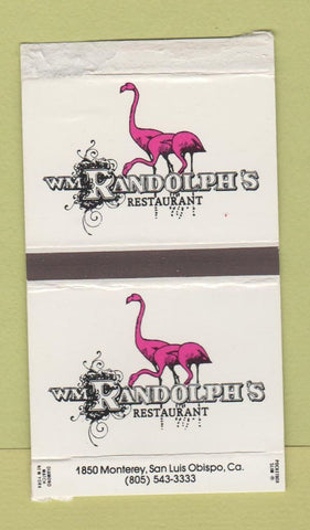 Matchbox - WM Randolph's Restaurant San Luis Obispo CA flamingo