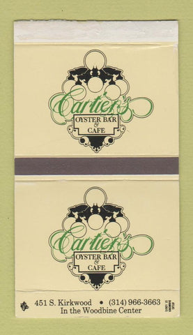 Matchbox - Cartier's Oyster Bar Cafe Kirkwood MO