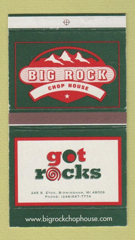 Matchbox - Big Rock Chop House Birmingham MI