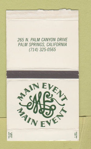 Matchbox - Main Event Palm Springs CA