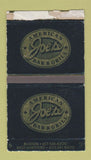Matchbox - American Joe's Bar Grill Boston MA West Hartford CT WORN