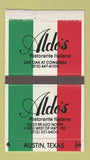 Matchbox - Aldo's Italian Restaurant Austin TX