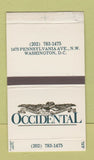 Matchbox - Occidental Restaurant Washington DC