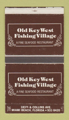 Matchbox - Old Key West Fishing Village Miami Beach FL