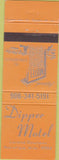 Matchbook Cover - Dipper Motel Manistique MI