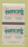 Matchbox - Joe Hanon's Restaurant St Louis Clayton MO #1