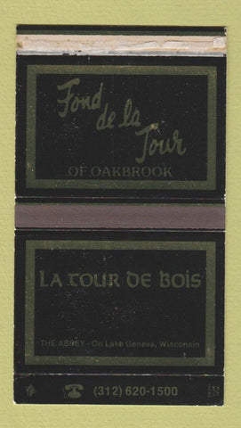 Matchbox - Fond de la Tour Oakbrook IL Lake Geneva WI