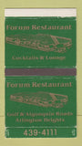 Matchbox - Forum Restaurant Arlington Heights IL WEAR