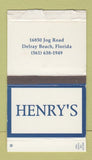 Matchbox - Henry's Delray Beach FL