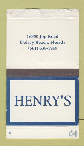 Matchbox - Henry's Delray Beach FL