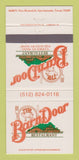 Matchbook Cover - The Barn Door Restaurant San Antonio TX 30 Strike