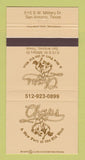 Matchbook Cover - Chaps Restaurant San Antonio TX 30 Strike