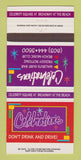 Matchbook Cover - Celebrations Restaurant Myrtle Beach SC 30 Strike