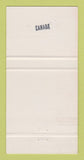 Matchbook Cover - C BBQ Cornwall ON rooster GREEN 30 Strike