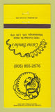 Matchbook Cover - Cactus Pancho's Restaurant Mississauga ON 30 Strike