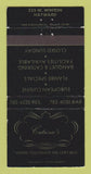 Matchbook Cover - Catrina's Restaurant Hayward CA WEAR 30 Strike