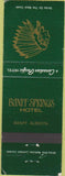 Matchbook Cover - Banff Springs Hotel Banff AB Canada