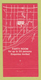 Matchbook Cover - Black Forest Steak House Scarborough ON 30 Strike