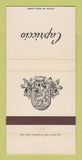 Matchbook Cover - Capriccio Ristorante New York City 30 Strike