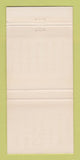 Matchbook Cover - Cafe De l'Auberge WEAR 30 Strike