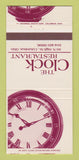 Matchbook Cover - The Clock Restaurant Columbus OH 30 Strike