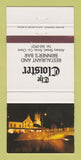 Matchbook Cover - The Cloister Restaurant Clare Ireland 30 Strike