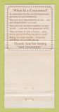 Matchbook Cover - Chandler House Restaurant Calais ME WEAR 30 Strike
