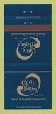 Matchbook Cover - Cattle Baron Restaurant Portales Hobbs Roswell NM 30 Strike