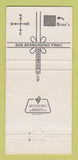 Matchbook Cover - Boni's Family Restaurant Rosemead CA 30 Strike
