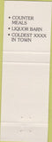 Matchbook Cover - Mackie's Ulster Arms Motel Rockinghamton