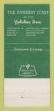 Matchbook Cover - Barbary Coast Holiday Inn Hauppauge LI NY girlie 30 Strike
