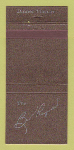 Matchbook Cover - Burt Reynolds Dinner Theatre Movie Star WEAR 30 Strike