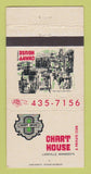Matchbook Cover - Chart House Lakeville MN 30 Strike