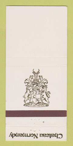 Matchbook Cover - Chateau Normandy Indianapolis IN 30 Strike