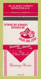 Matchbook Cover - Chris Rock Beverage Room Moncton NB 30 Strike