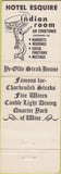 Matchbook Cover - Hotel Esquire St Catherines ON Canada