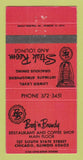 Matchbook Cover - Beef n Brandy Restaurant Chicago IL 30 Strike