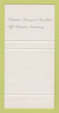 Matchbook Cover - Burr's Tinton Falls NJ 30 Strike
