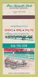 Matchbook Cover - The Breakwater Muskegon MI 30 Strike