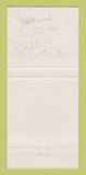 Matchbook Cover - Burt and Jacks Fort Lauderdale FL Burt Reynolds WEAR 30 Strike
