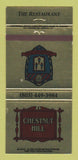 Matchbook Cover - Chestnut Hill Restaurant Myrtle Beach SC 30 Strike