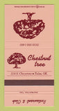 Matchbook Cover - Chestnut Tree Restaurant Tulsa OK 30 Strike