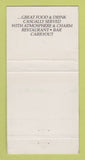 Matchbook Cover - Beef & Ski Company North Conway NH WEAR 30 Strike