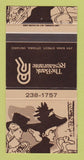 Matchbook Cover - The Bank Restaurante Ottawa ON 30 Strike