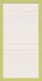 Matchbook Cover - Bangkok Garden Toronto ON WHITE 30 Strike