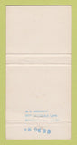 Matchbook Cover - The Black Bull Arlington TX WEAR 30 Strike