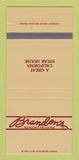 Matchbook Cover - Brandon's Restaurant Milpitas Costa Mesa CA WEAR 30 Strike