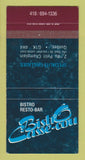 Matchbook Cover - Bistro Casse-cou Quebec QC SAMPLE 30 Strike